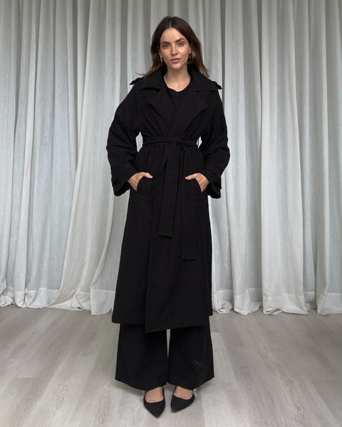 Texture Trench Black