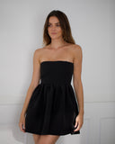 The Peplum Dress Midnight